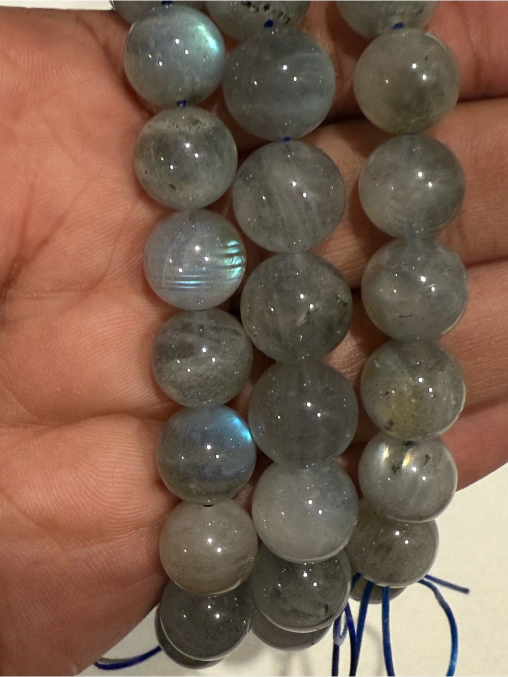 Labradorite Beaded Bracelet